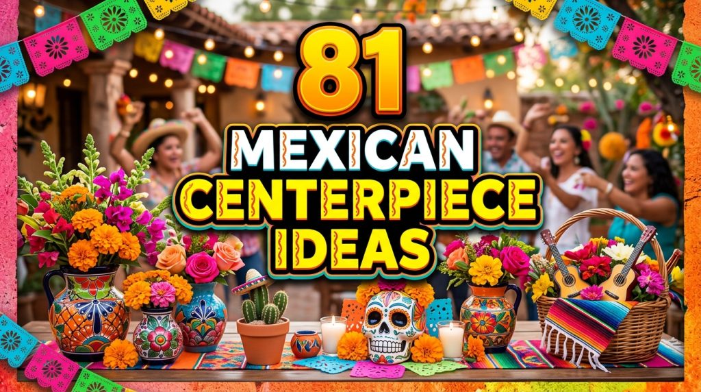 81 Mexican Centerpiece Ideas: Vibrant Table Decor for Every Fiesta ...