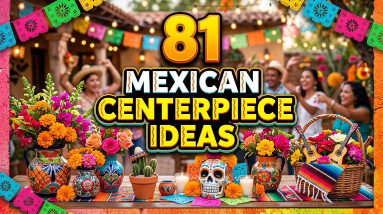 81 Mexican Centerpiece Ideas: Vibrant Table Decor for Every Fiesta (With Photos)