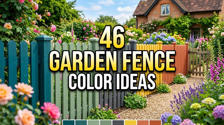 46 Garden Fence Color Ideas: Architect’s Guide to Outdoor Boundaries