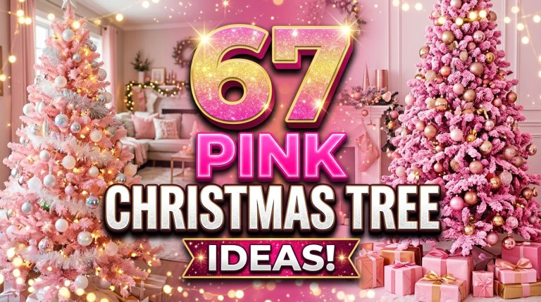 67 Pink Christmas Tree Ideas to Brighten Your Holiday Season