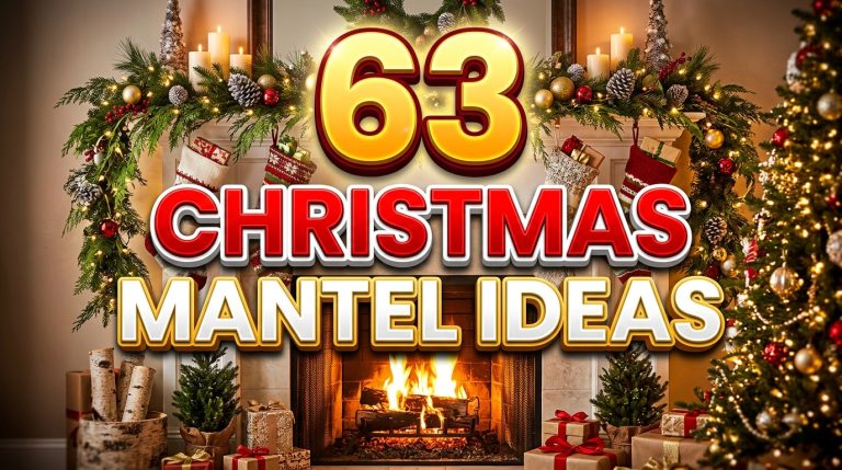 63 Christmas Mantel Ideas: Ultimate Decorating Guide with Photos