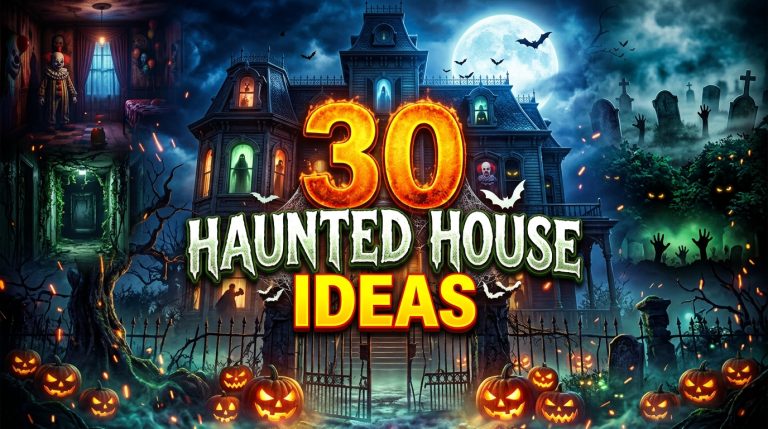 30 Spooky DIY Haunted House Ideas to Transform Your Home This Halloween