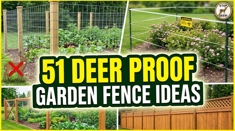 51 Deer Proof Garden Fence Ideas: Guide to Garden Protection