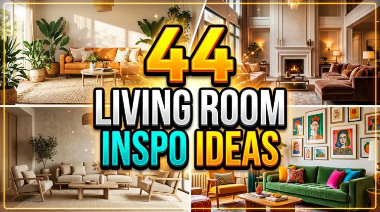 44 Living Room Inspo Ideas to Transform Your Space
